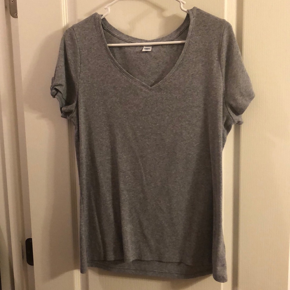 Grey V-Neck from Old Navy